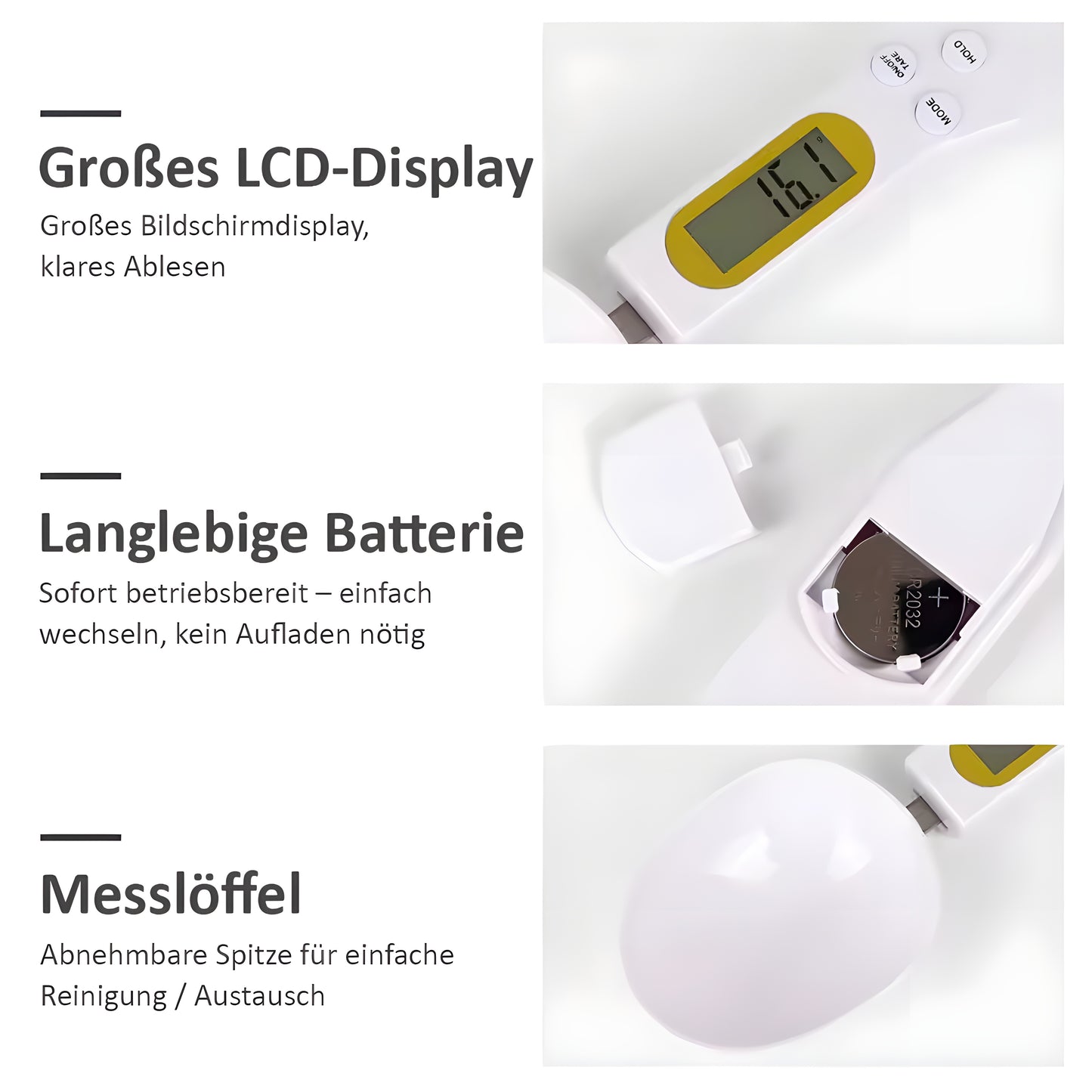 SmartScale™ Digitaler Messlöffel